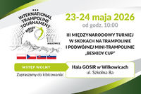 Międzynarodowy turniej w skokach na trampolinie i pmt 