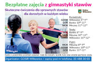 Bezpłatne zajęcia z gimnastyki stawów